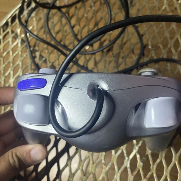 Nintendo Gamecube Platinum Silver Controller Official OEM Untested - Picture 8 of 15